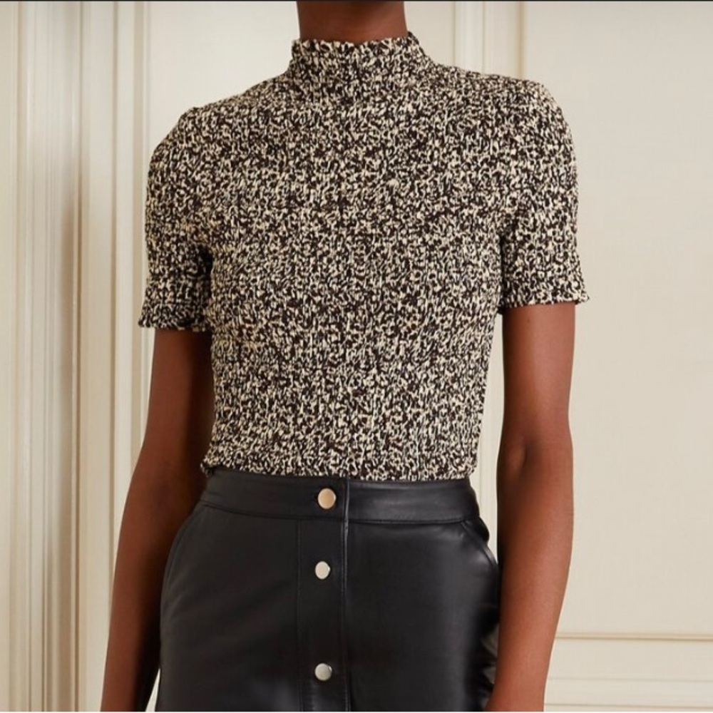 Proenza Schouler Shirred Jersey Top NWOT